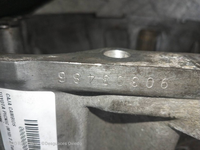Recambio de caja cambios para toyota picnic (m10) 2.2 turbodiesel referencia OEM IAM 90303486  