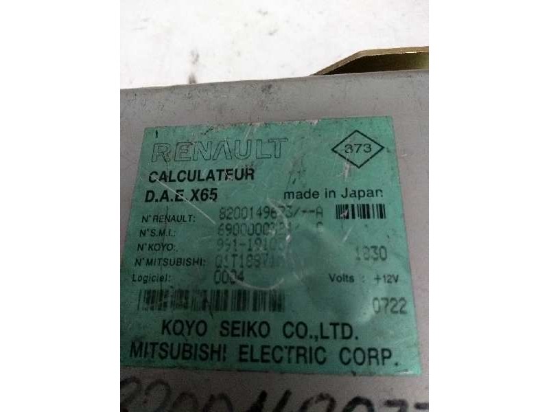 Recambio de centralita direccion para renault clio ii fase ii (b/cb0) 1.5 dci diesel referencia OEM IAM 8200149673 99119103 Q1T1 Recambio de centralita direccion para renault clio ii fase ii (b/cb0) 1.5 dci diesel referencia OEM IAM 8200149673 99119103 Q1T1