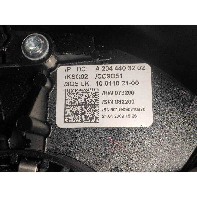 Recambio de mando luces para mercedes clase c (w204) berlina c 180 kompressor blueefficiency (204.044) referencia OEM IAM A20444