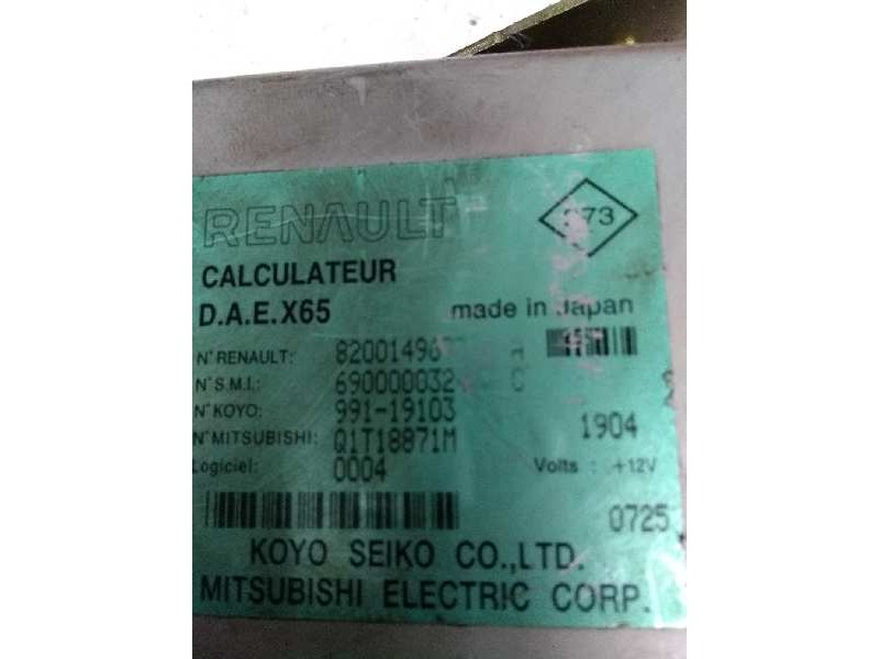 Recambio de centralita direccion para renault clio ii fase ii (b/cb0) referencia OEM IAM 8200149673 99119103 Q1T18871M