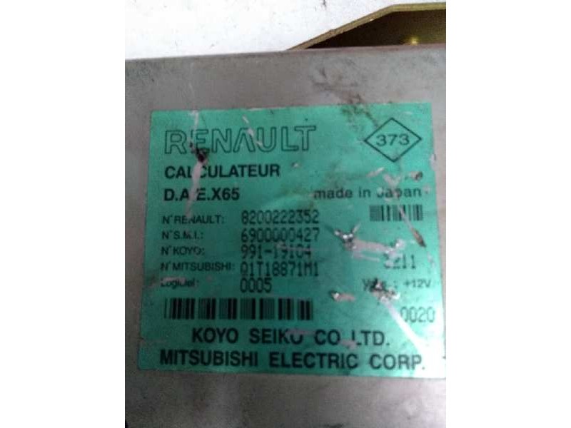 Recambio de centralita direccion para renault clio ii fase ii (b/cb0) referencia OEM IAM 8200222352 99119104 Q1T18871M1 Recambio de centralita direccion para renault clio ii fase ii (b/cb0) referencia OEM IAM 8200222352 99119104 Q1T18871M1