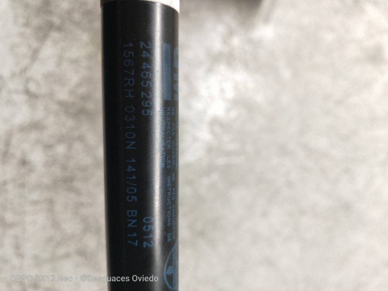 Recambio de amortiguadores capo para opel astra gtc cosmo referencia OEM IAM 24465295  310N