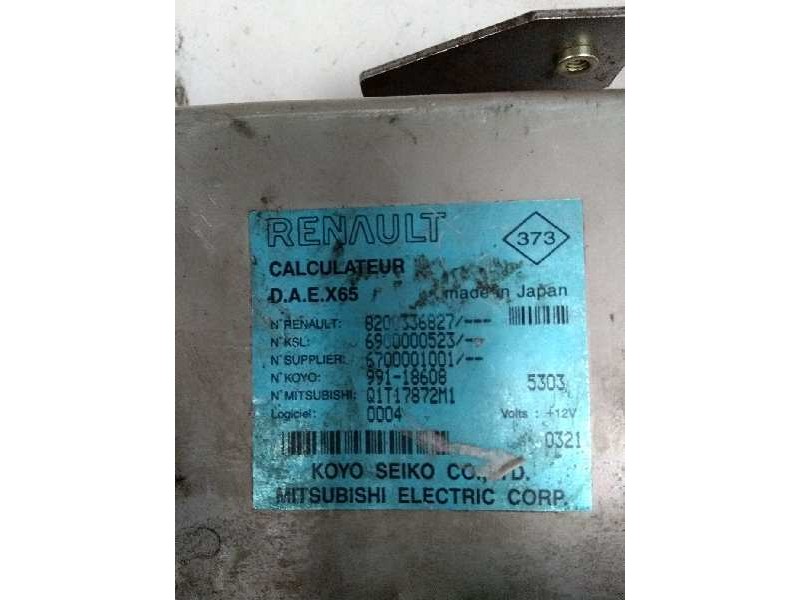 Recambio de centralita direccion para renault clio ii fase ii (b/cb0) referencia OEM IAM 8200336827 99118608 Q1T17872M1 Recambio de centralita direccion para renault clio ii fase ii (b/cb0) referencia OEM IAM 8200336827 99118608 Q1T17872M1