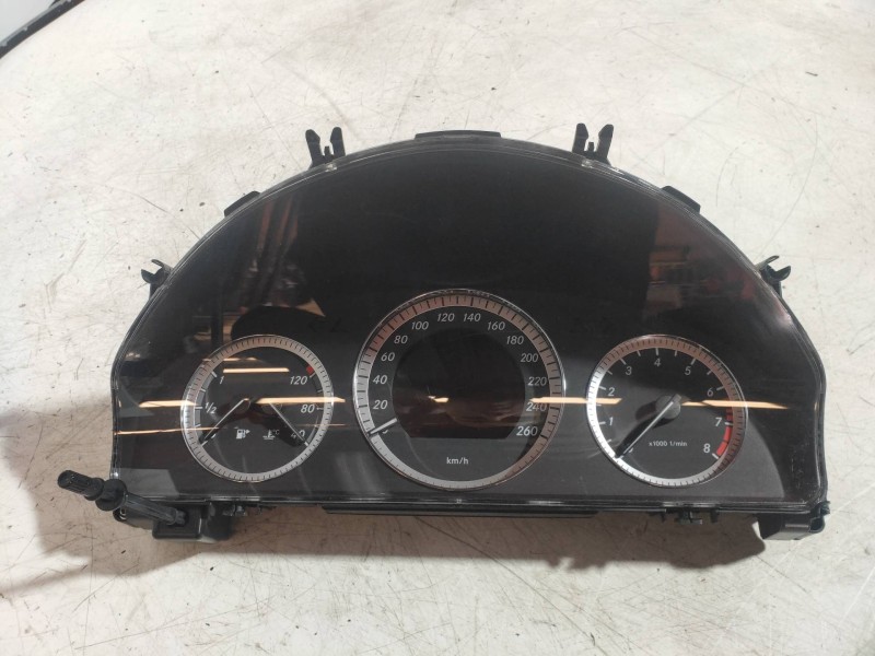 Recambio de cuadro instrumentos para mercedes clase c (w204) berlina c 180 kompressor blueefficiency (204.044) referencia OEM IA