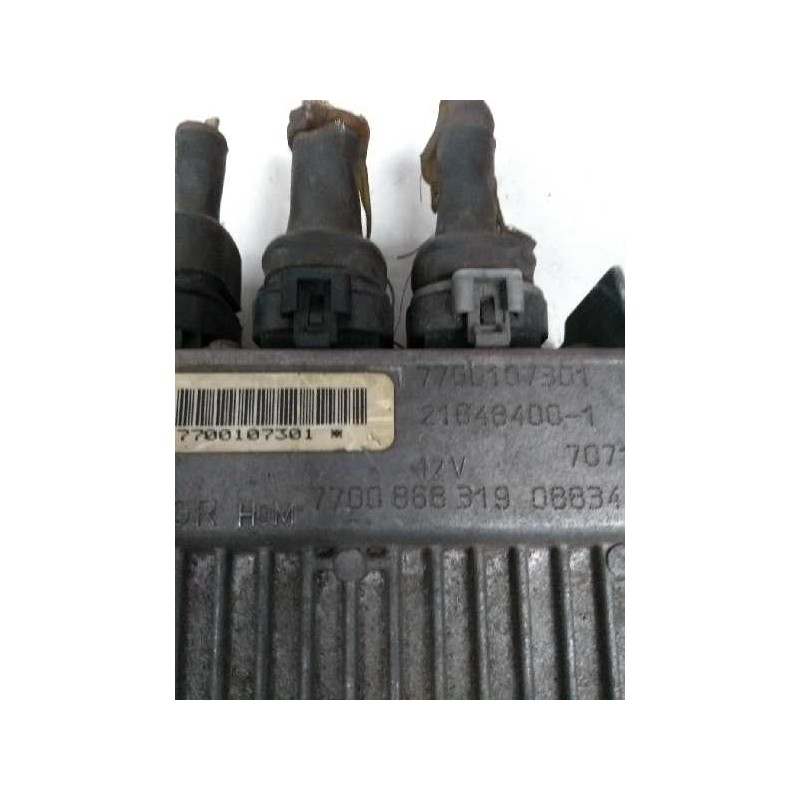 Recambio de centralita motor uce para renault safrane (b54) 2.2 turbodiesel referencia OEM IAM 7700107301 HOM7700868319 21648400
