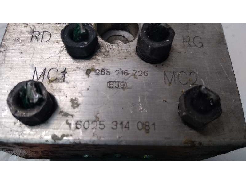 Recambio de abs para renault espace /grand espace (je0) 2.0 16v referencia OEM IAM 0265216726 0273004406 6025314081 Recambio de abs para renault espace /grand espace (je0) 2.0 16v referencia OEM IAM 0265216726 0273004406 6025314081