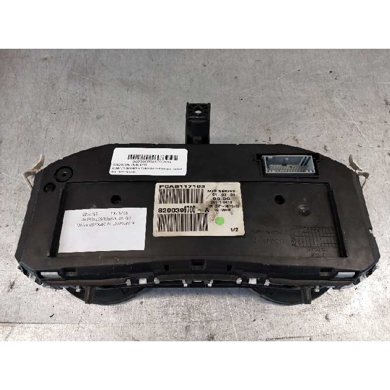 Recambio de cuadro instrumentos para renault megane ii familiar authentique confort referencia OEM IAM 8200399700A PCAB117103 