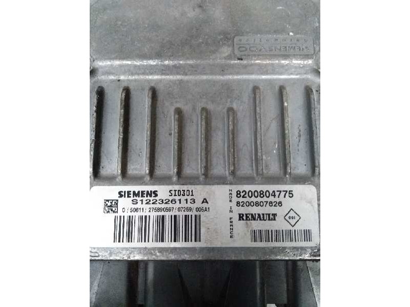 Recambio de centralita motor uce para renault megane ii familiar dynamique referencia OEM IAM S122326113A 8200804775 8200807626  Recambio de centralita motor uce para renault megane ii familiar dynamique referencia OEM IAM S122326113A 8200804775 8200807626