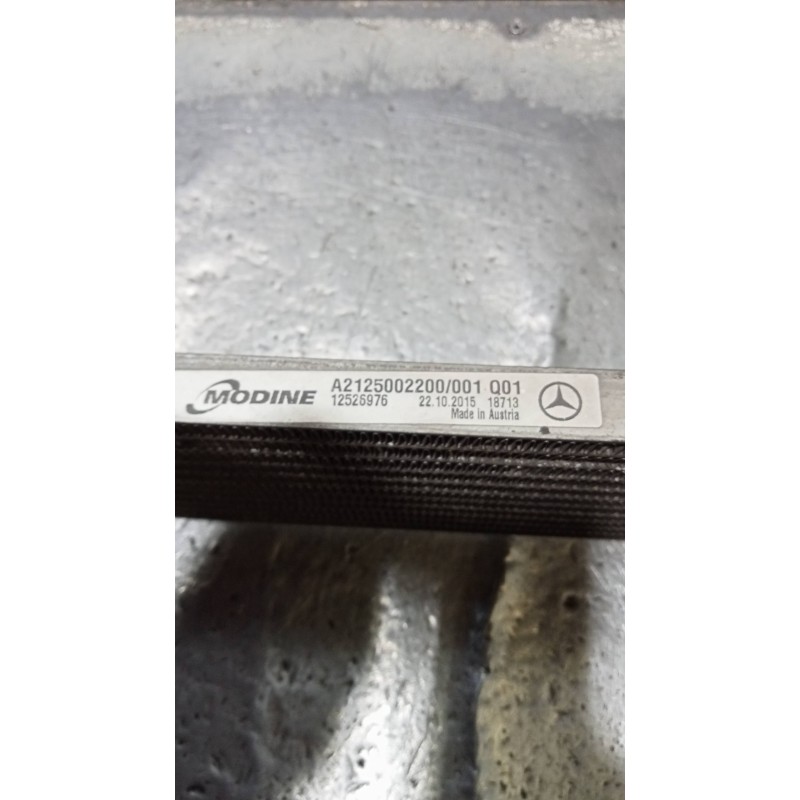 Recambio de radiador caja cambios para mercedes clase e (w212) lim. e 220 bluetec 4matic (212.011) referencia OEM IAM A212500220