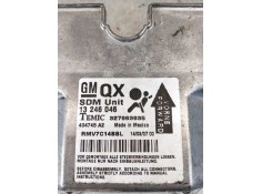 Recambio de centralita airbag para opel zafira b 1.8 16v referencia OEM IAM 13246046 327963935  2