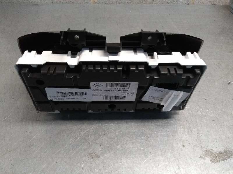 Recambio de cuadro instrumentos para renault clio iv 1.5 dci diesel fap referencia OEM IAM 248102222RA VPGRRF10849FE 