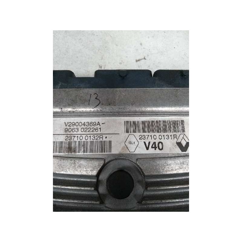 Recambio de centralita motor uce para renault megane iii coupe 1.6 16v referencia OEM IAM 237100131R 237100132R V29004369A V40