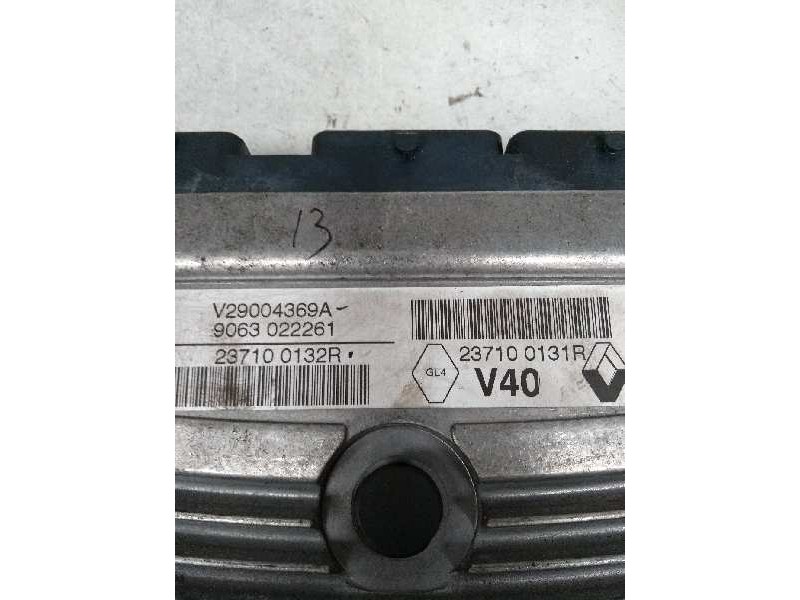 Recambio de centralita motor uce para renault megane iii coupe 1.6 16v referencia OEM IAM 237100131R 237100132R V29004369A V40