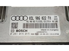 Recambio de centralita motor uce para audi a6 berlina (4f2) 2.0 tdi referencia OEM IAM 0281015015 03L906022FH  2