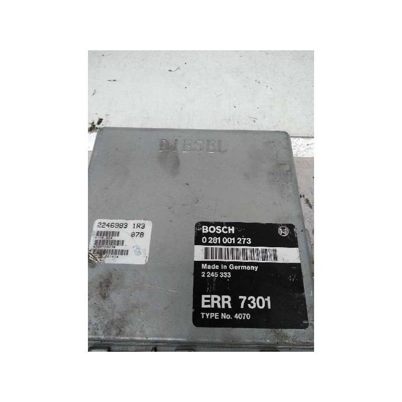 Recambio de centralita motor uce para land rover range rover (lp) 2.5 turbodiesel referencia OEM IAM 0281001273 2245333 ERR7301 