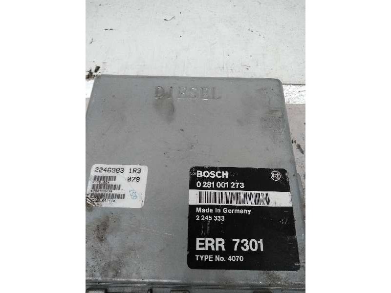 Recambio de centralita motor uce para land rover range rover (lp) 2.5 turbodiesel referencia OEM IAM 0281001273 2245333 ERR7301 