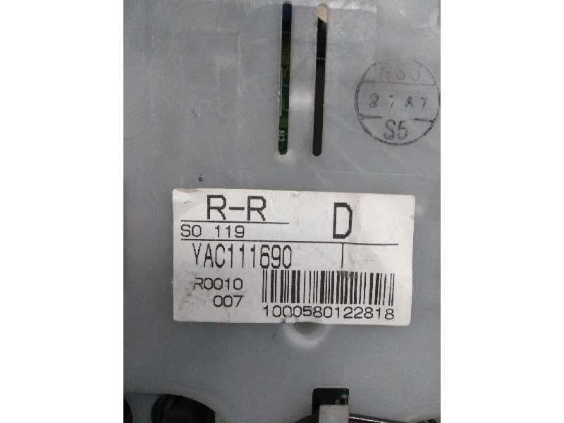 Recambio de cuadro instrumentos para land rover range rover (lp) 2.5 turbodiesel referencia OEM IAM LR0010007 YAC111690 