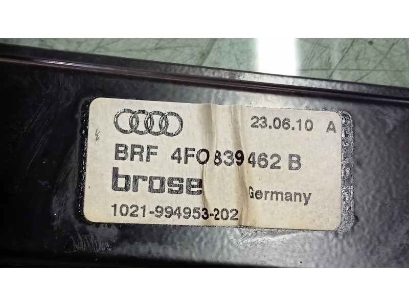 Recambio de elevalunas trasero derecho para audi a6 berlina (4f2) 2.0 tdi referencia OEM IAM 4F0839462B 8K0959812B 