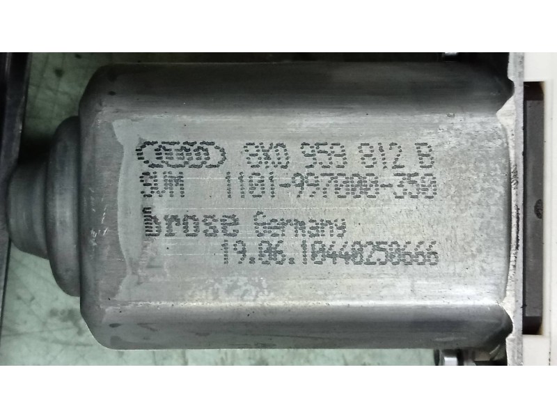 Recambio de elevalunas trasero derecho para audi a6 berlina (4f2) 2.0 tdi referencia OEM IAM 4F0839462B 8K0959812B 
