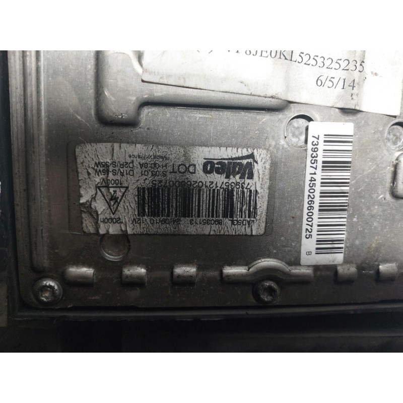 Recambio de faro derecho para renault espace / grand espace (je0) 2.2 dci turbodiesel cat referencia OEM IAM 6025314104 89035113