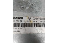 Recambio de centralita motor uce para mg rover serie 600 (rh) referencia OEM IAM 0281001419 MSB100411 4107 2