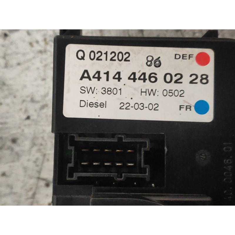 Recambio de mando calefaccion / aire acondicionado para mercedes vaneo (w414) furgoneta compacta cdi (414.700) referencia OEM IA