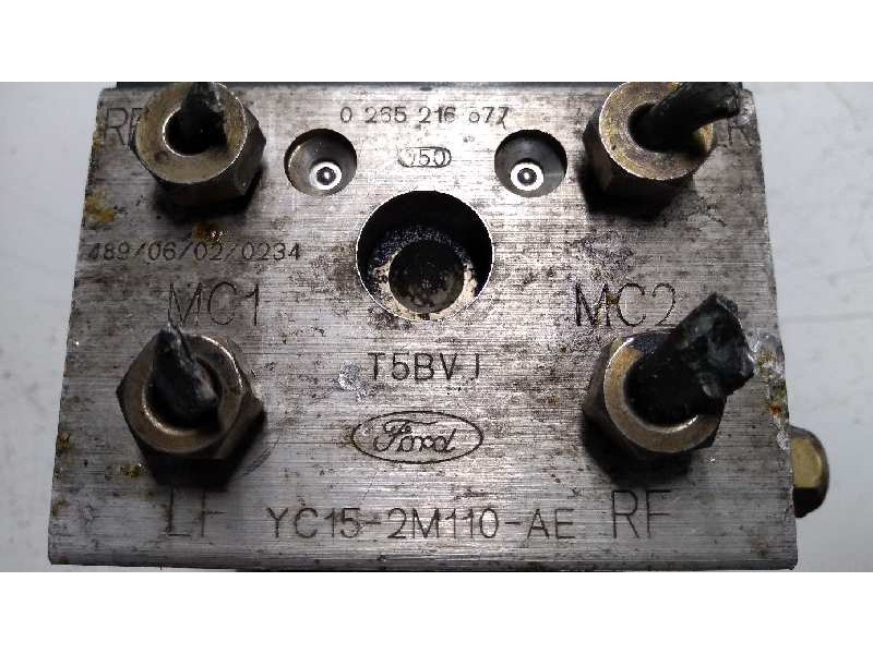 Recambio de abs para ford transit caja cerrada, corta (fy) (2000 =>) 2.4 tdci referencia OEM IAM 0265216577 303488000605 YC152M1 Recambio de abs para ford transit caja cerrada, corta (fy) (2000 =>) 2.4 tdci referencia OEM IAM 0265216577 303488000605 YC152M1