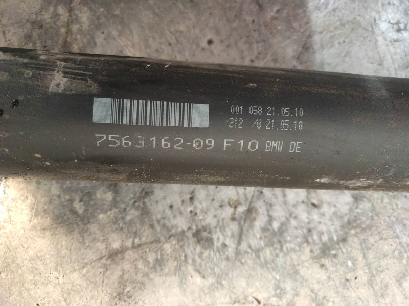 Recambio de transmision central para bmw serie 5 lim. (f10) 525d referencia OEM IAM 756316209  