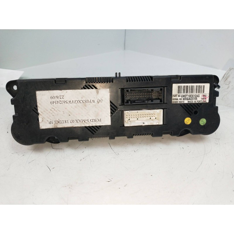 Recambio de mando calefaccion / aire acondicionado para ford s-max (ca1) 1.8 tdci cat referencia OEM IAM 6M2T18C612AG  