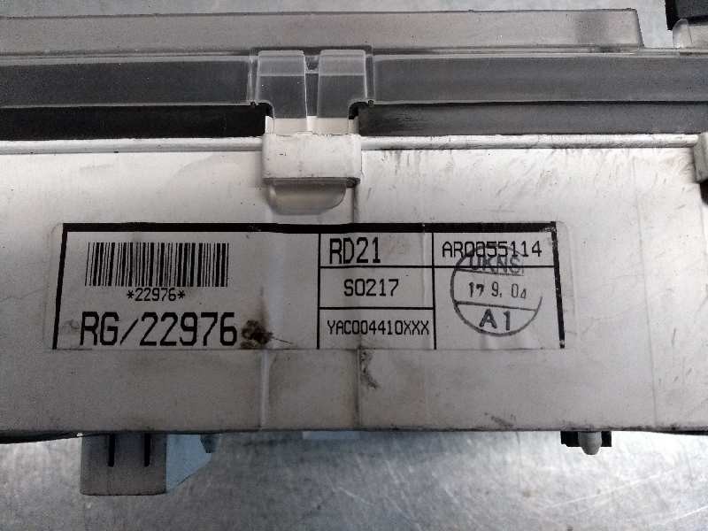 Recambio de cuadro instrumentos para mg rover serie 45 (rt) 2.0 td referencia OEM IAM AR0055114 RG22976 S0217 YAC004410XXX