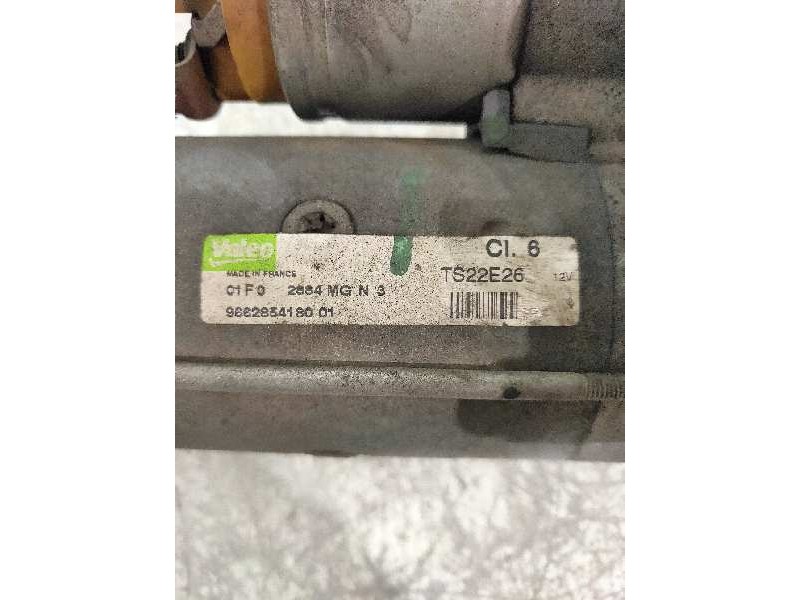 Recambio de motor arranque para citroen ds3 base referencia OEM IAM 9662854180 2884 TS22E26 CL6
