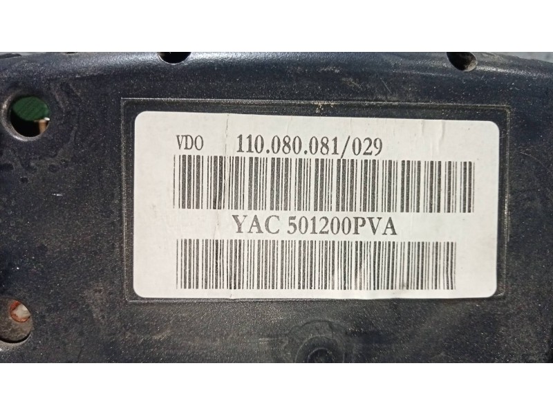 Recambio de cuadro instrumentos para land rover range rover (lm) td6 se referencia OEM IAM 110080081029  