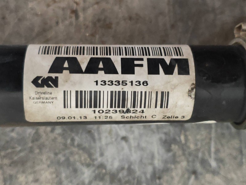 Recambio de transmision delantera derecha para opel astra j lim. cosmo referencia OEM IAM   