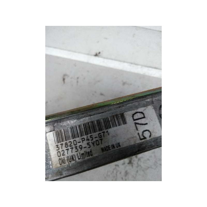 Recambio de centralita motor uce para mg rover serie 600 (rh) 620 si referencia OEM IAM 37820P45G71 0277395Y07 57D