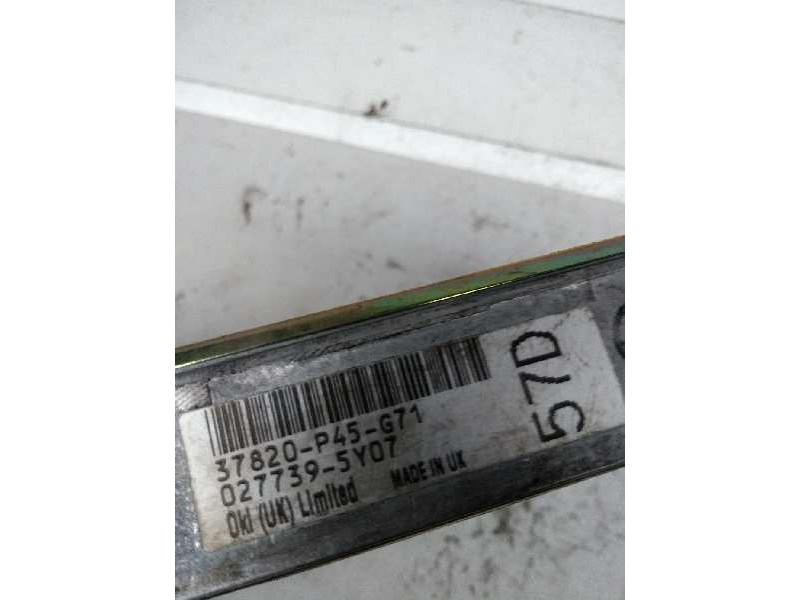 Recambio de centralita motor uce para mg rover serie 600 (rh) 620 si referencia OEM IAM 37820P45G71 0277395Y07 57D