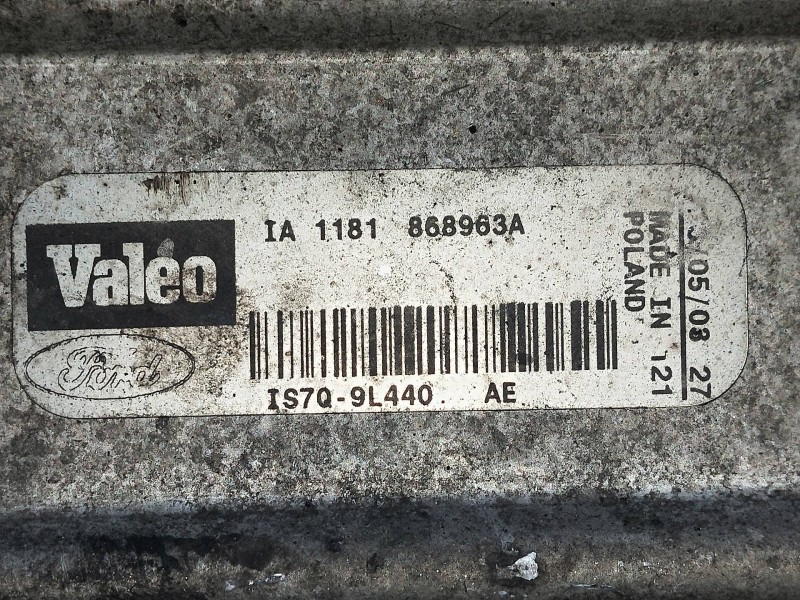Recambio de intercooler para citroen c4 berlina collection referencia OEM IAM 868963A IS7Q9L440 