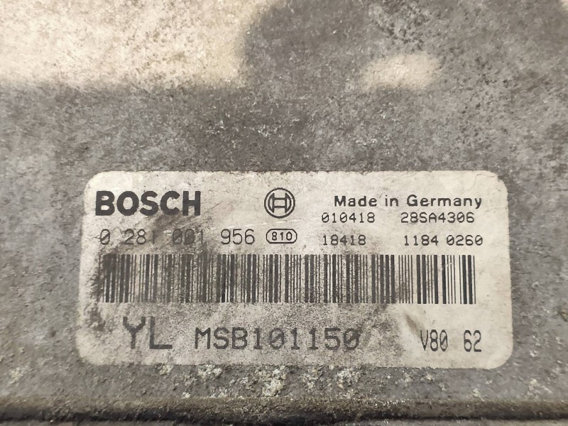 Recambio de centralita motor uce para mg rover serie 45 (rt) classic (5-ptas.) referencia OEM IAM 0281001956 MSB101150 YL BOSCH