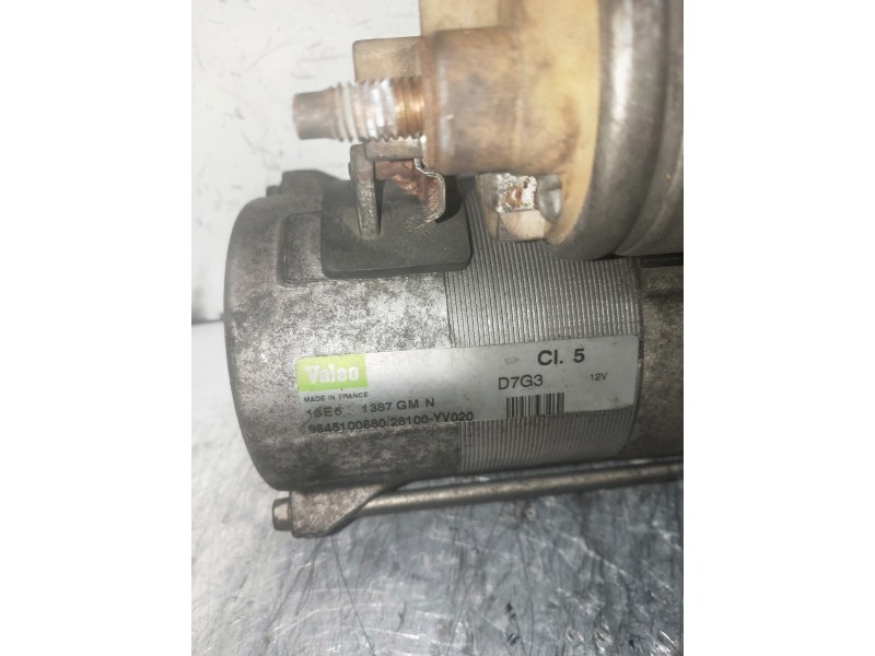 Recambio de motor arranque para citroen c5 berlina attraction referencia OEM IAM D7G3  