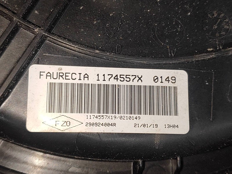 Recambio de ventilador calefaccion para renault zoe bose referencia OEM IAM 290924004R 1174557X 