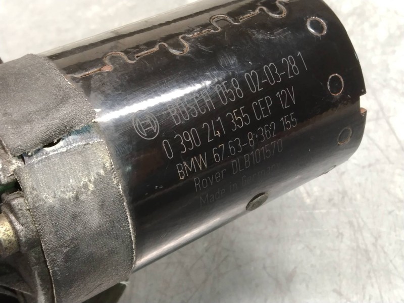 Recambio de motor limpia delantero para mg rover serie 75 (rj) 2.0 cdti classic referencia OEM IAM 0390241355 67638362155 