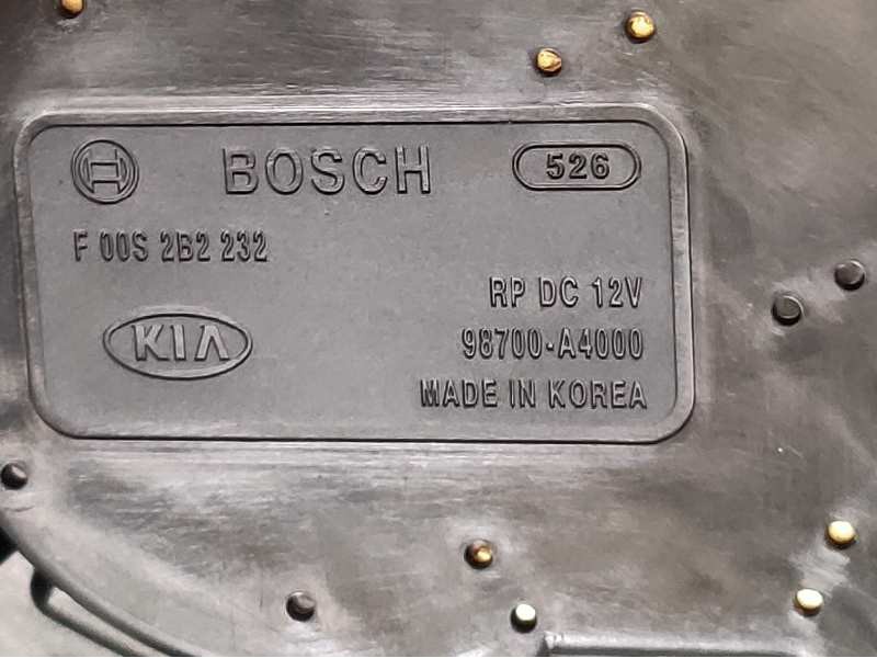 Recambio de motor limpia trasero para kia carens ( ) concept referencia OEM IAM 98700A4000  