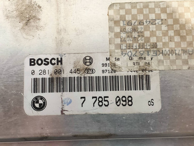 Recambio de centralita motor uce para bmw serie 3 berlina (e46) 320d referencia OEM IAM 0281001445 7785098 BOSCH
