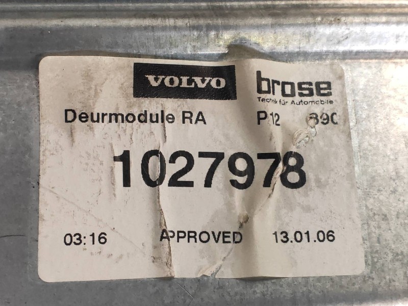 Recambio de elevalunas trasero derecho para volvo v50 familiar 1.6 d kinetic referencia OEM IAM 30724757 1027978 994584107