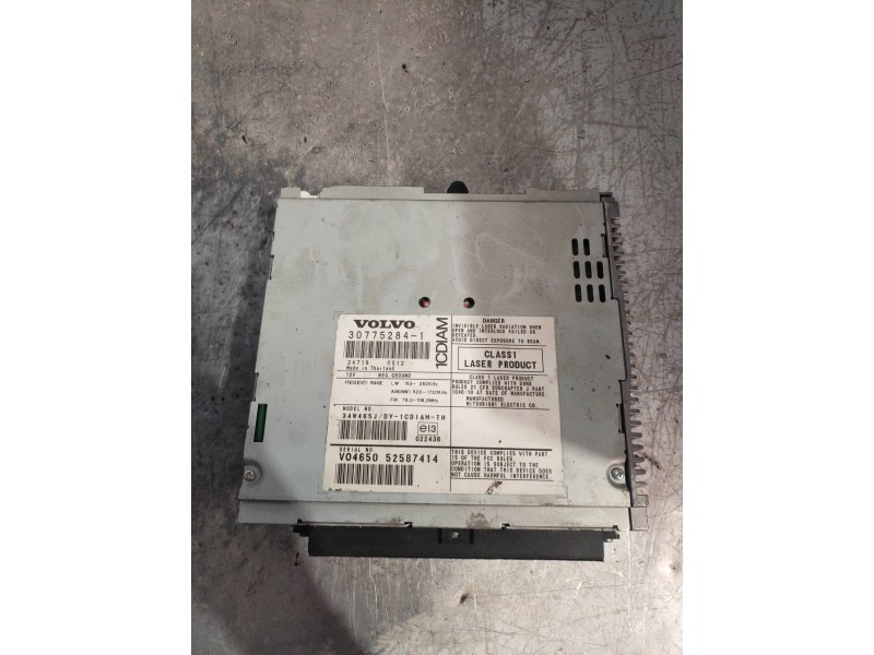 Recambio de sistema audio / radio cd para volvo v50 familiar 1.6 d kinetic referencia OEM IAM 307752841  