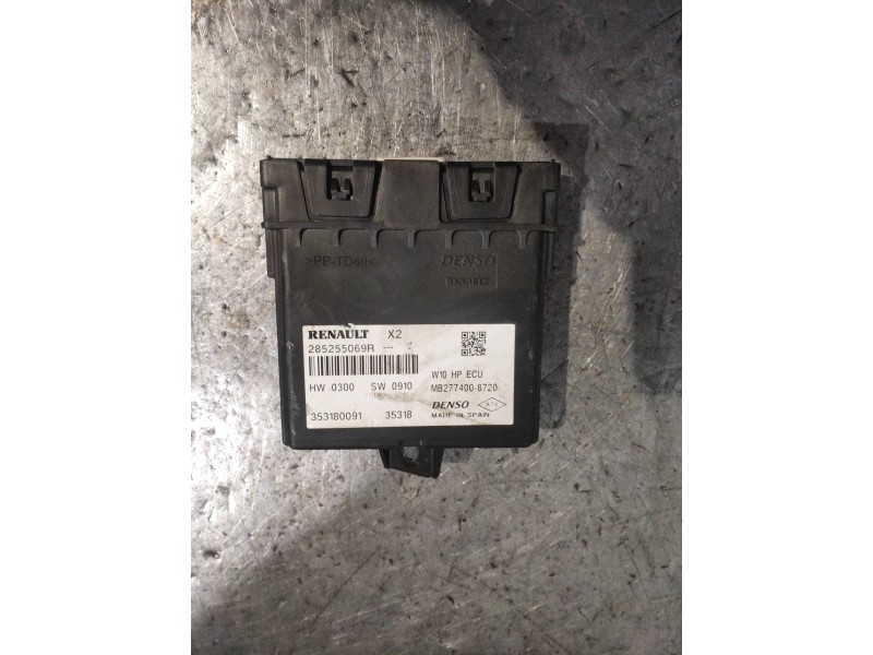 Recambio de modulo electronico para renault zoe bose referencia OEM IAM 285255069R MB2774008720 353180091