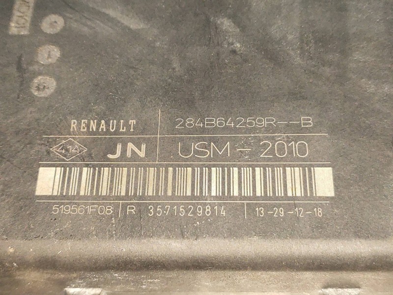 Recambio de caja reles / fusibles para renault zoe bose referencia OEM IAM 284B64259RB 519561F08 3571529814