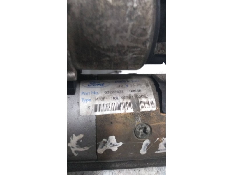 Recambio de motor arranque para ford ka (ccq) básico referencia OEM IAM 63223538 95FB11000BD 