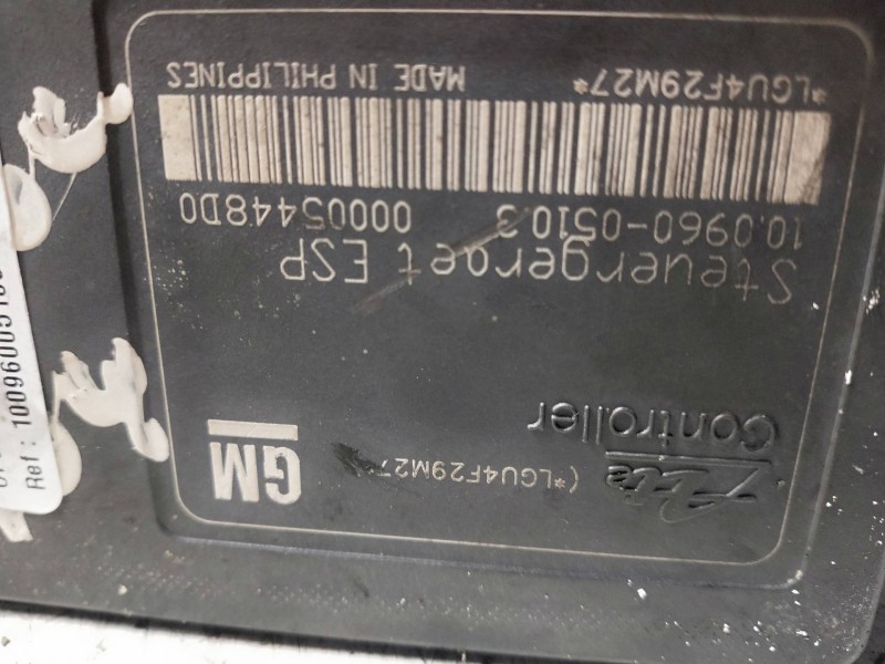 Recambio de abs para opel astra h berlina elegance referencia OEM IAM 10096005103 10020601274 13157577