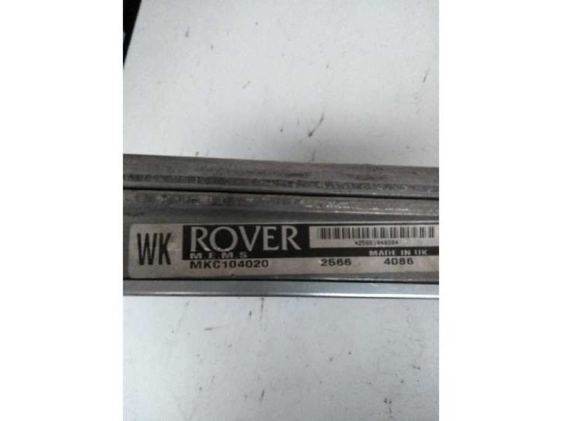 Recambio de centralita motor uce para mg rover serie 400 (rt) 1.4 16v cat referencia OEM IAM MKC104020 WK 