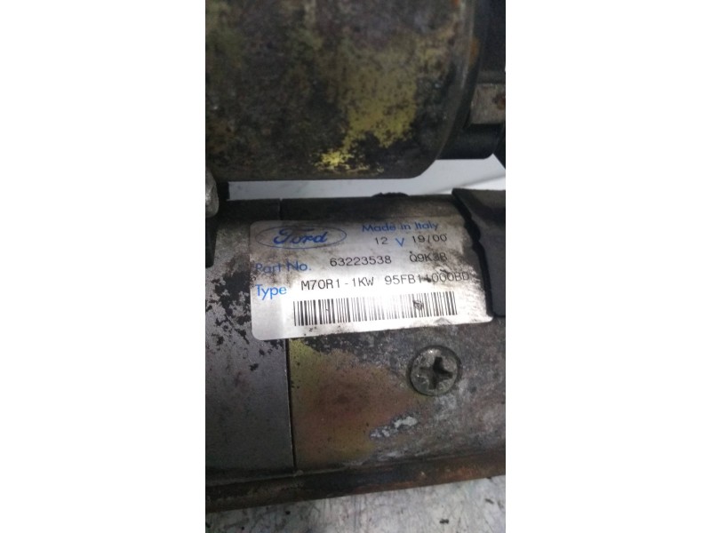 Recambio de motor arranque para ford ka (ccq) básico referencia OEM IAM 63223538 95FB11000BD 